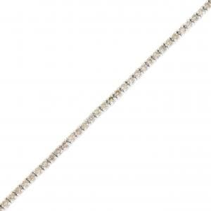 K18WG ダイヤモンド ブレスレット 1.34CT