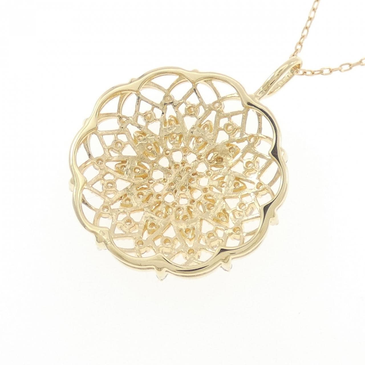 K18YG ダイヤモンド ネックレス 0.70CT