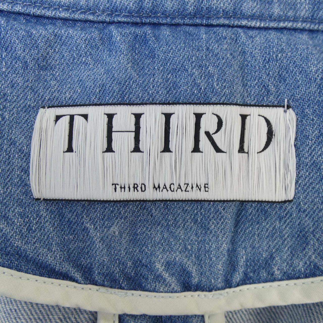 THIRD MAGAZINE A0841FJ 104 デニムジャケット
