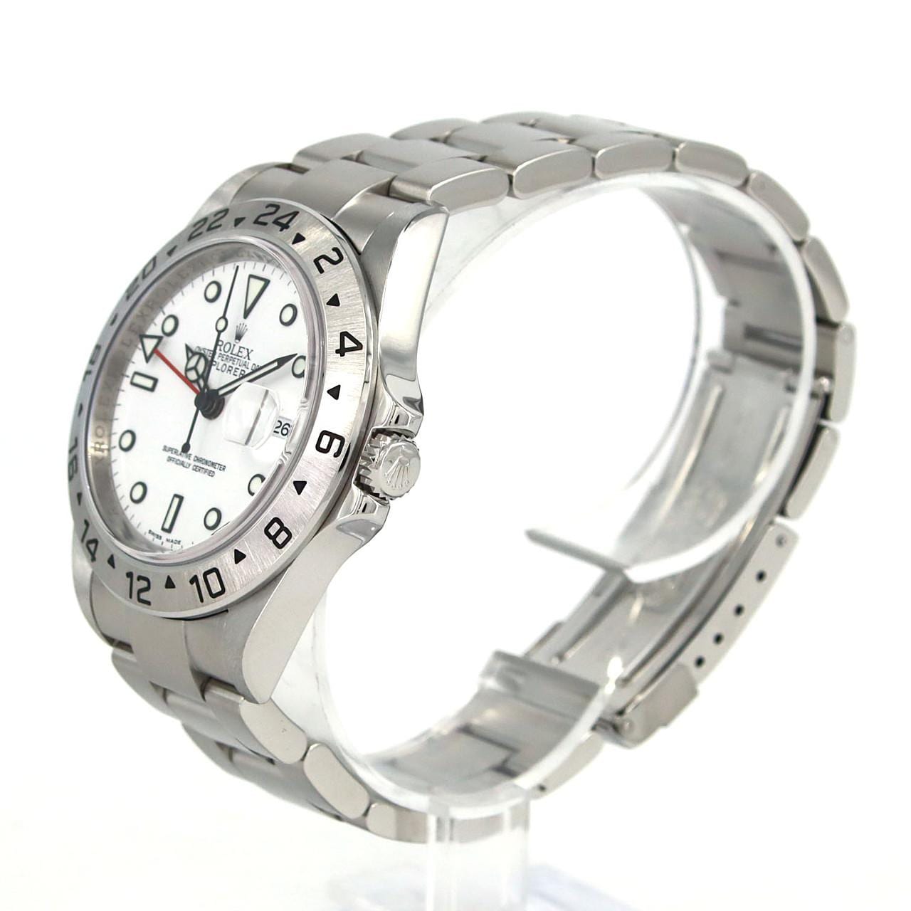 ロレックス エクスプローラーⅡ 16570 SS 自動巻 M番