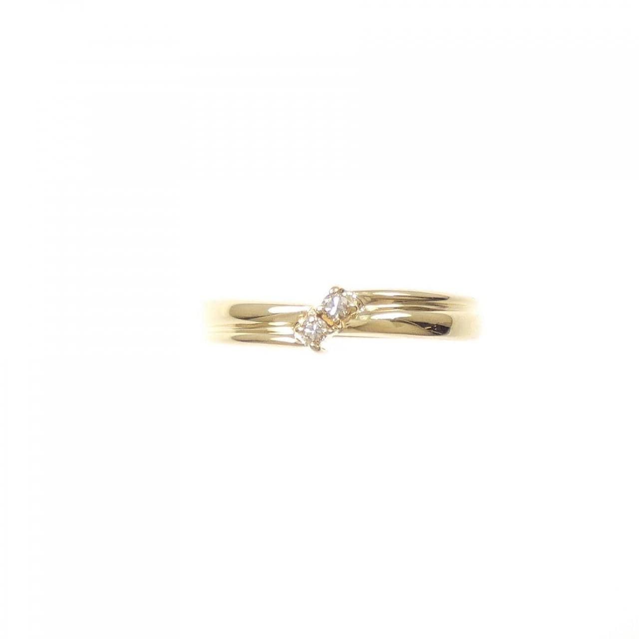 K18YG ダイヤモンド リング 0.04CT