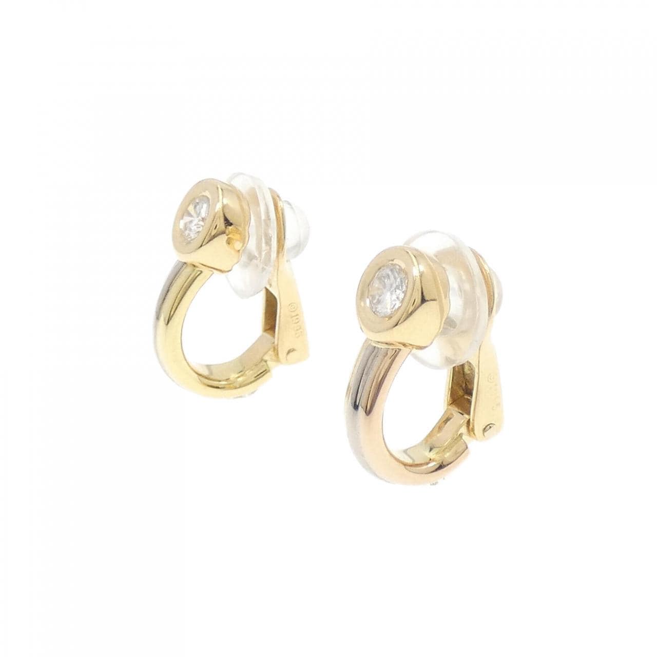 Cartier monostone earrings