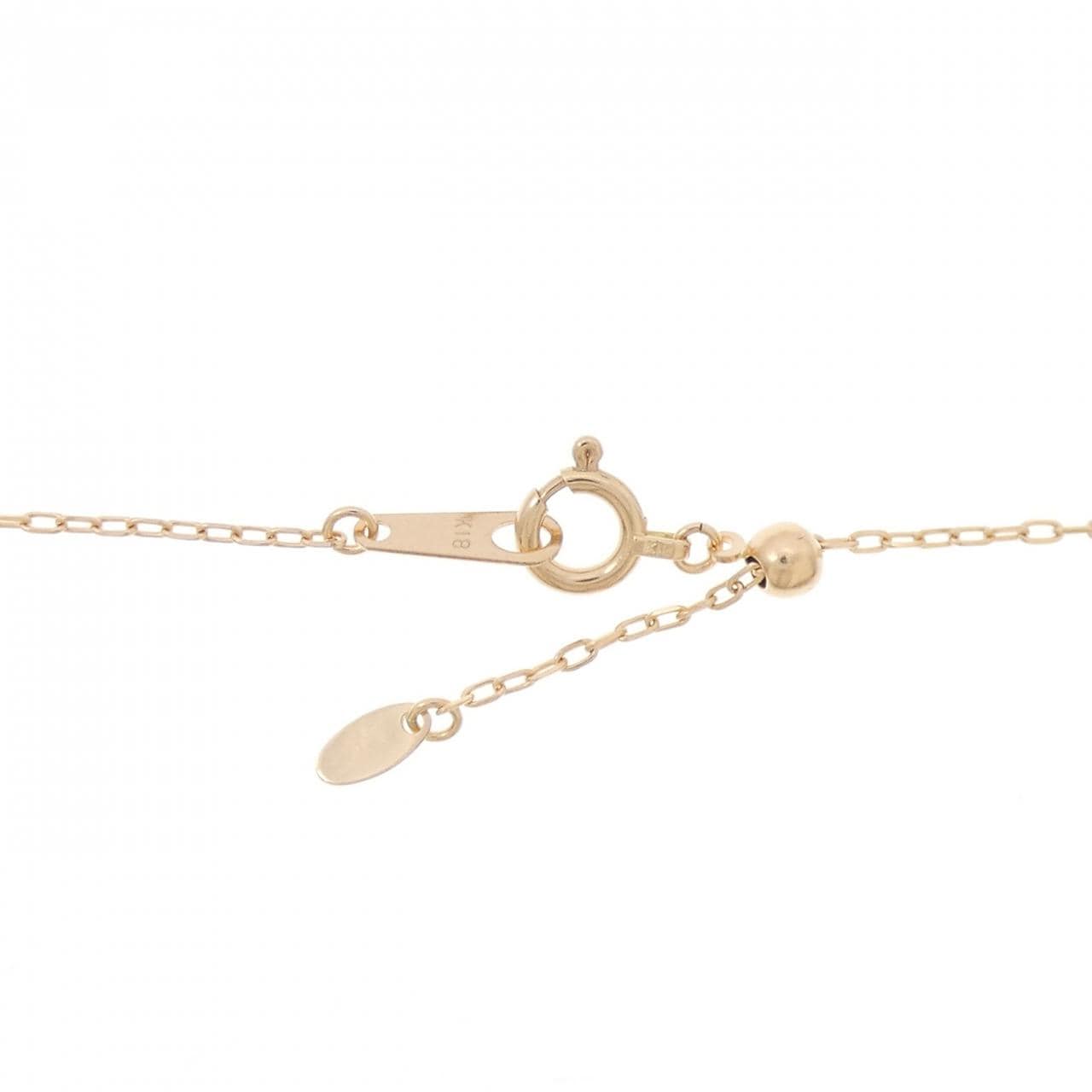 K18PG モルガナイト ネックレス 1.81CT