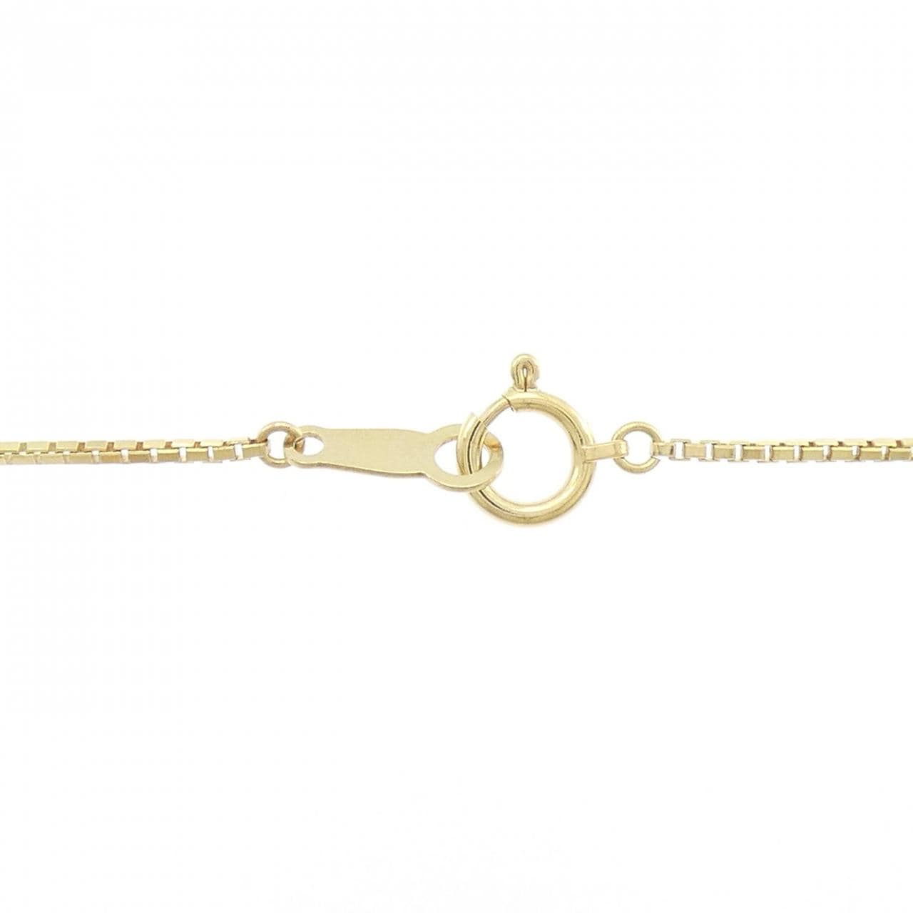 K18YG 白蝶パール ネックレス