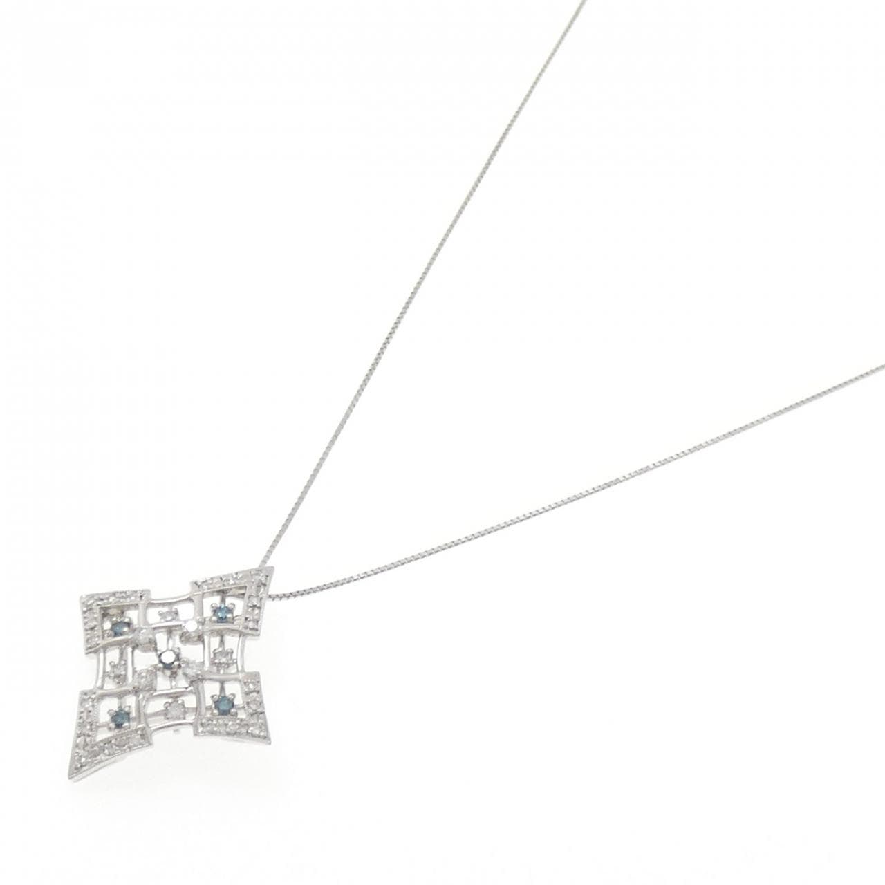 PT900/PT850 ダイヤモンド ネックレス 0.38CT
