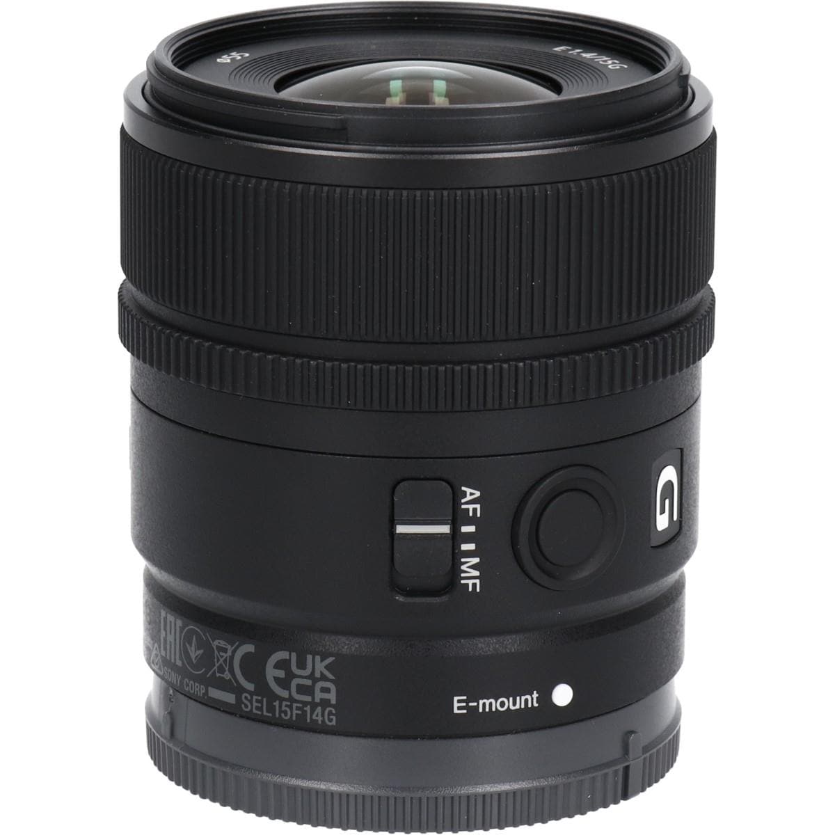 Ｅ１５ｍｍ　Ｆ１．４Ｇ（ＳＥＬ１５Ｆ１４Ｇ）