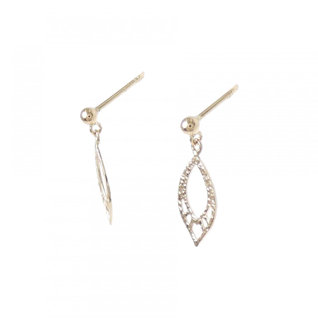 アガット K10YG ピアス