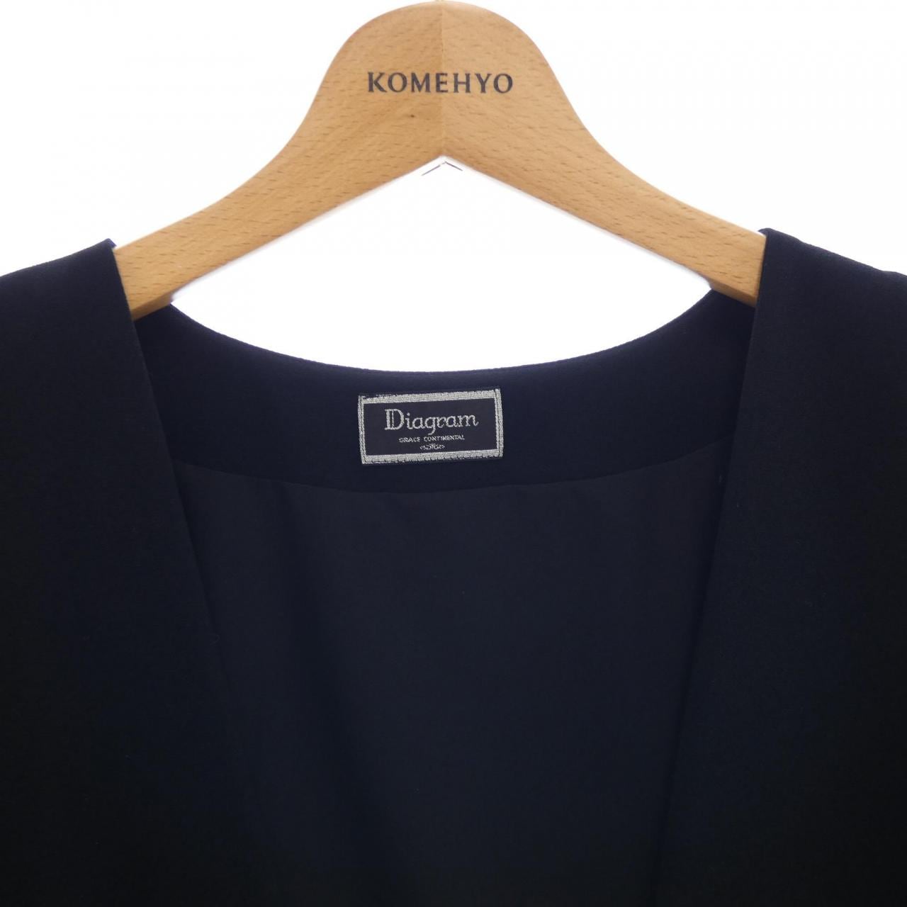 ダイアグラム Diagram カーディガン