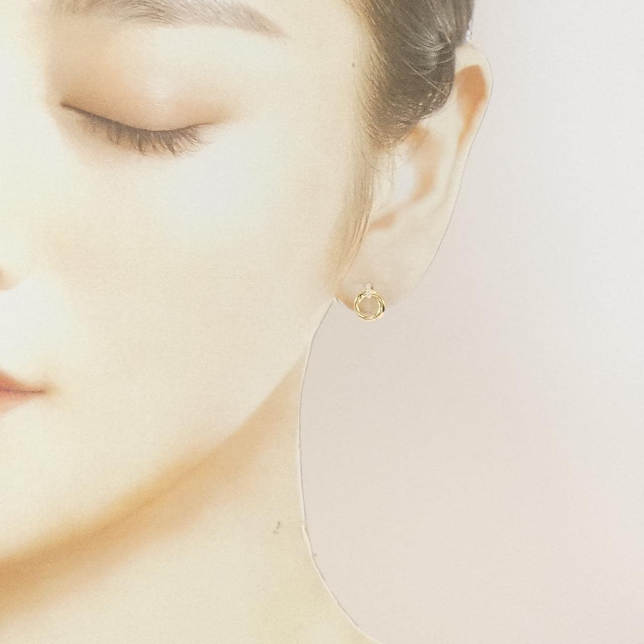 スタージュエリー ダイヤモンド ピアス 0.02CT