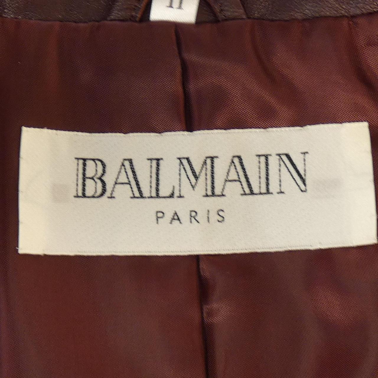 コメ兵｜バルマン BALMAIN レザージャケット｜バルマン｜レディース