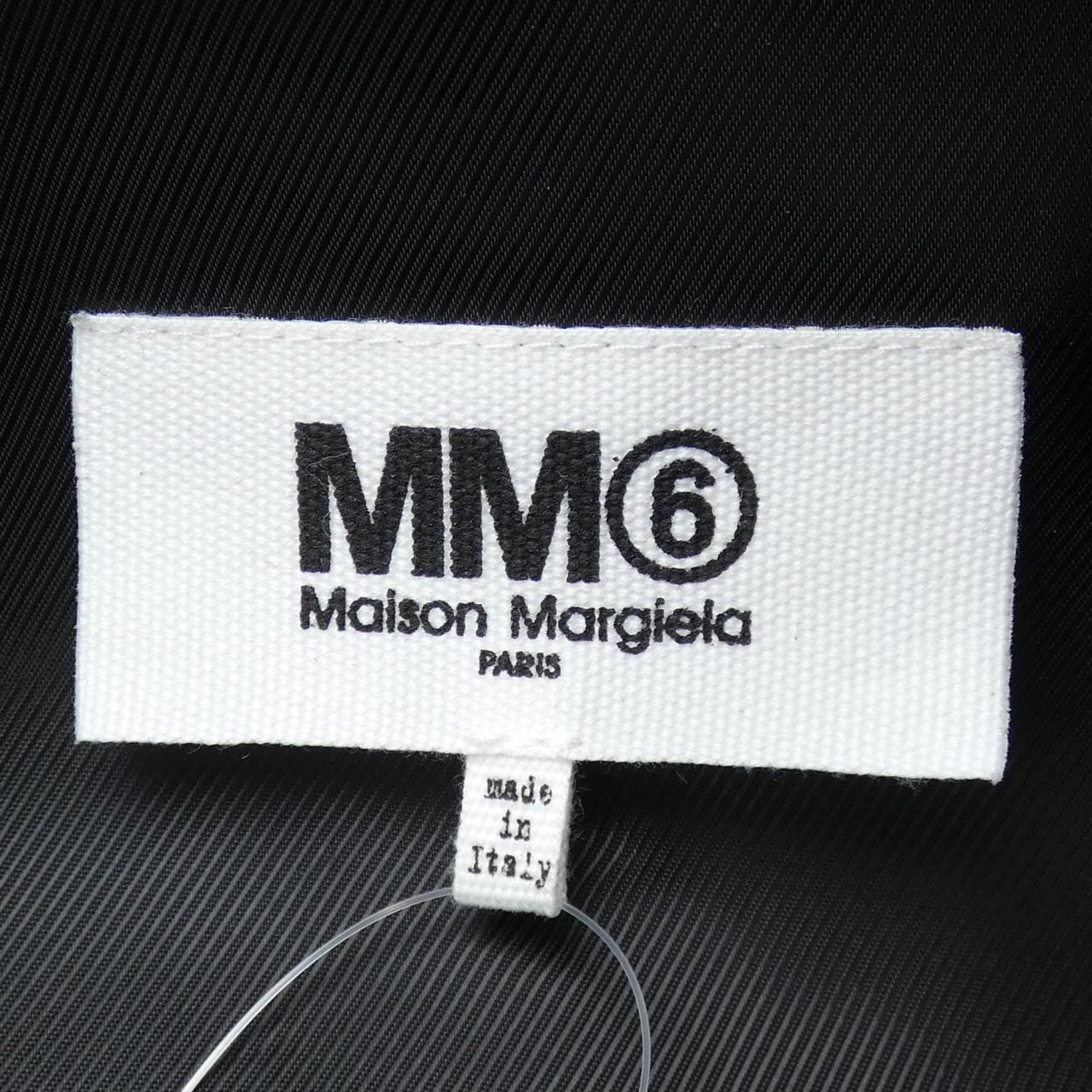 エムエムシックス MM6 八の字 S52AM0227 UNISEX レザーライダースジャケット
