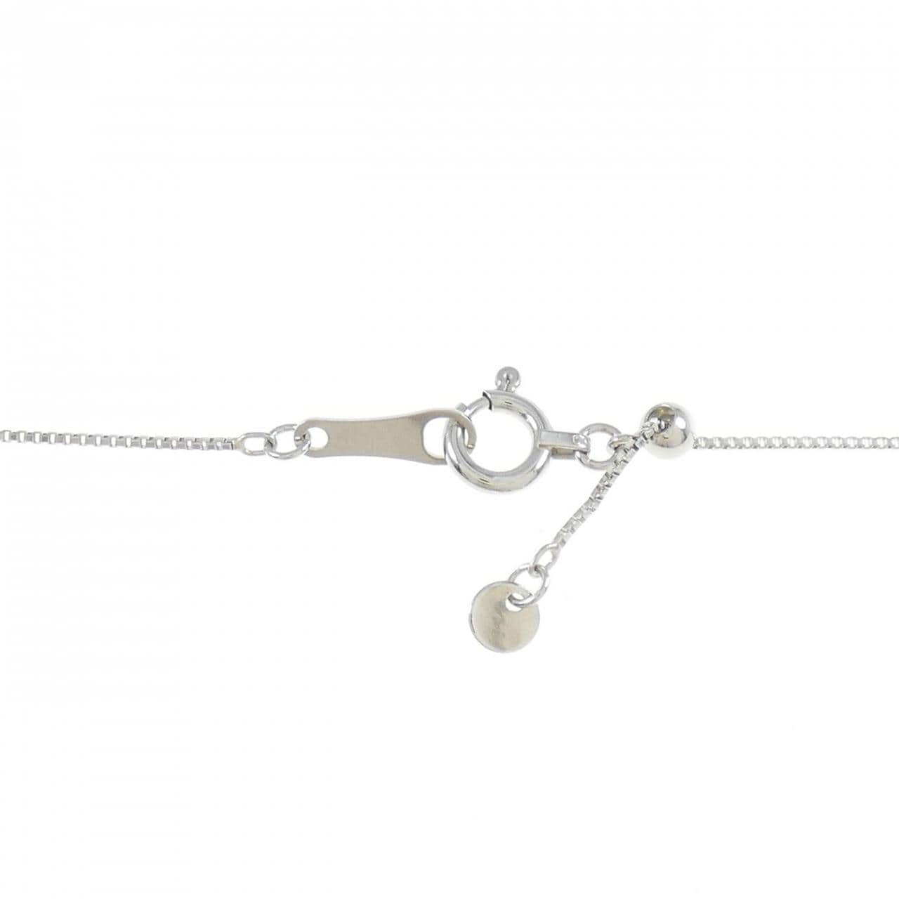 PT Sapphire Necklace 0.442CT