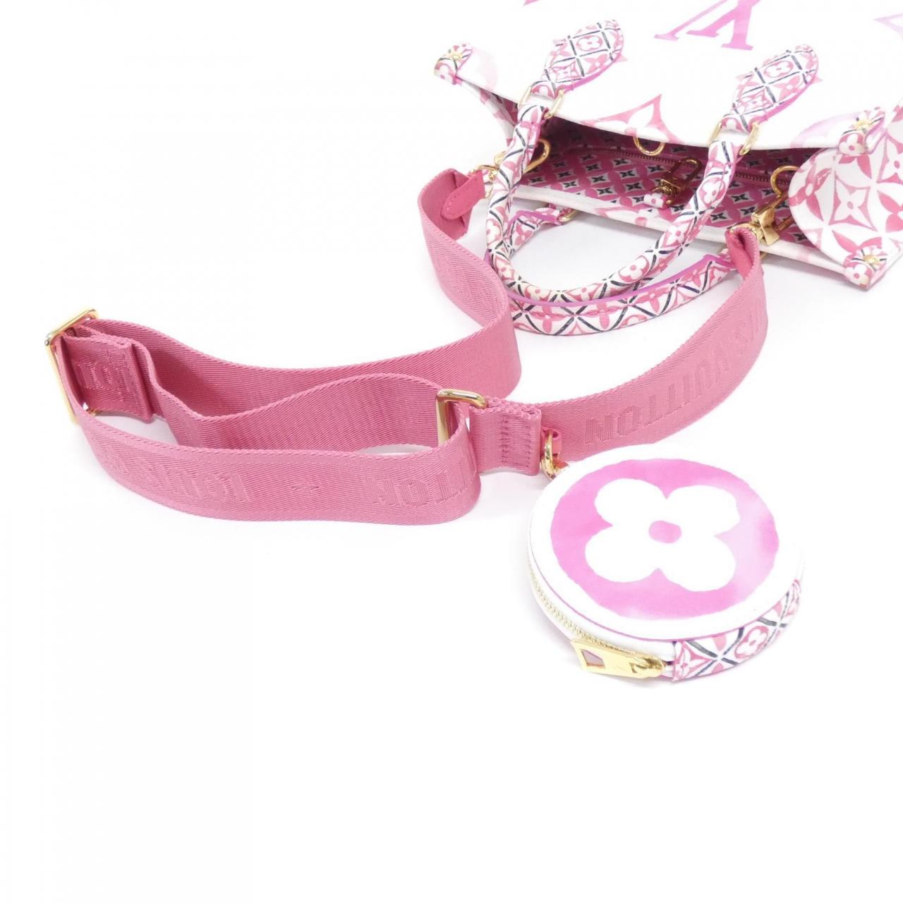 ルイヴィトン モノグラム フラワータイル(LVバイ ザ オンザゴー PM M22976 バッグ