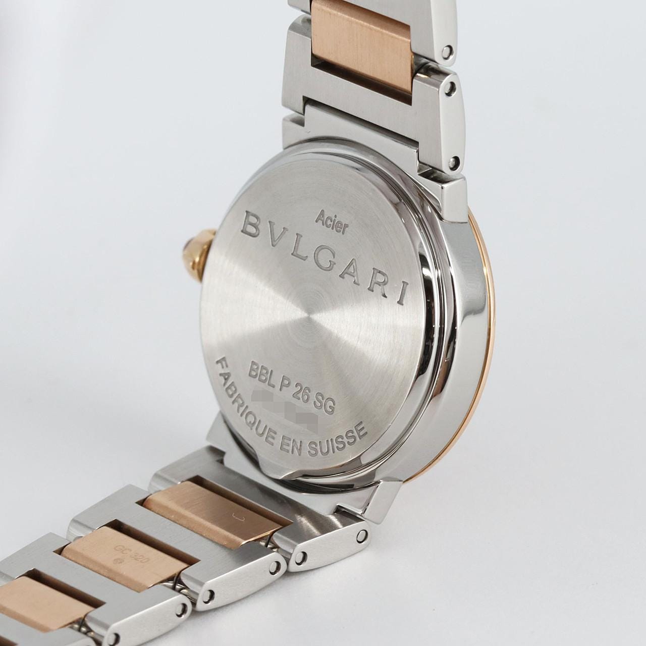 BVLGARI BVLGARI BVLGARI PG Combi 12P BBLP26SG/BBL26C11SPG/12 SSxPG Quartz