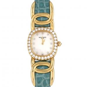 パテック･フィリップ ゴールデンエリプス YG/D･12P 4941J-001 YG クォーツ