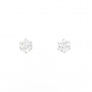 PT850/PT900 ダイヤモンド ピアス 0.517CT 0.518CT G SI2 VS-GOOD