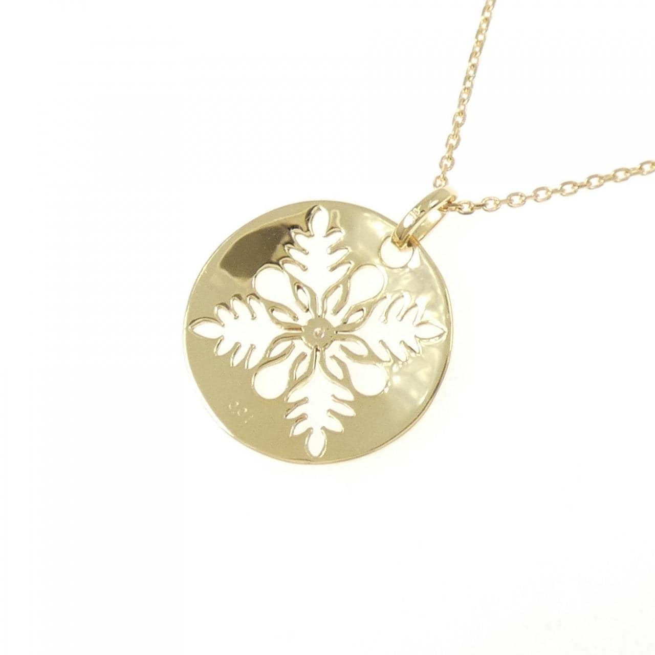 K18YG ダイヤモンド ネックレス 0.01CT