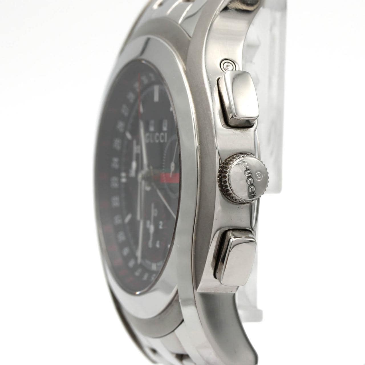 【ノーメンテナンス還元価格】グッチ 5500CHRONO/YA055206 SS クォーツ