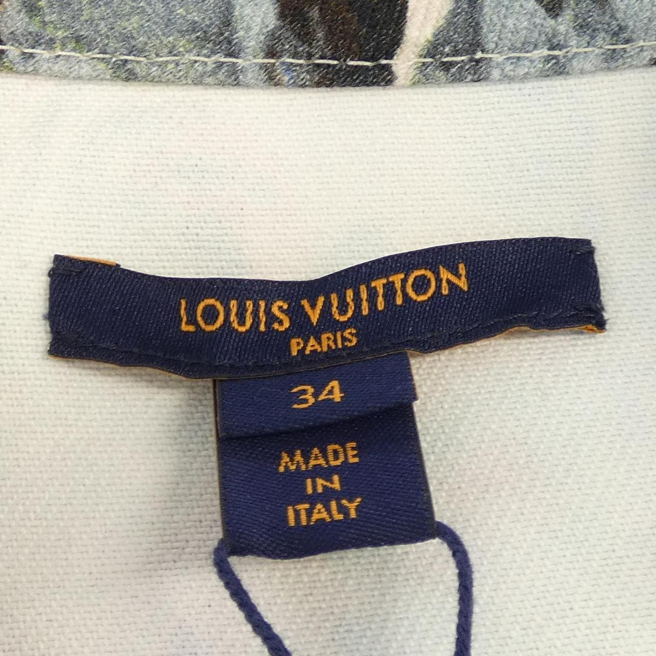 ルイヴィトン LOUIS VUITTON ヴィンテージフラワージップアップドレス FNRO27SR6 ワンピース