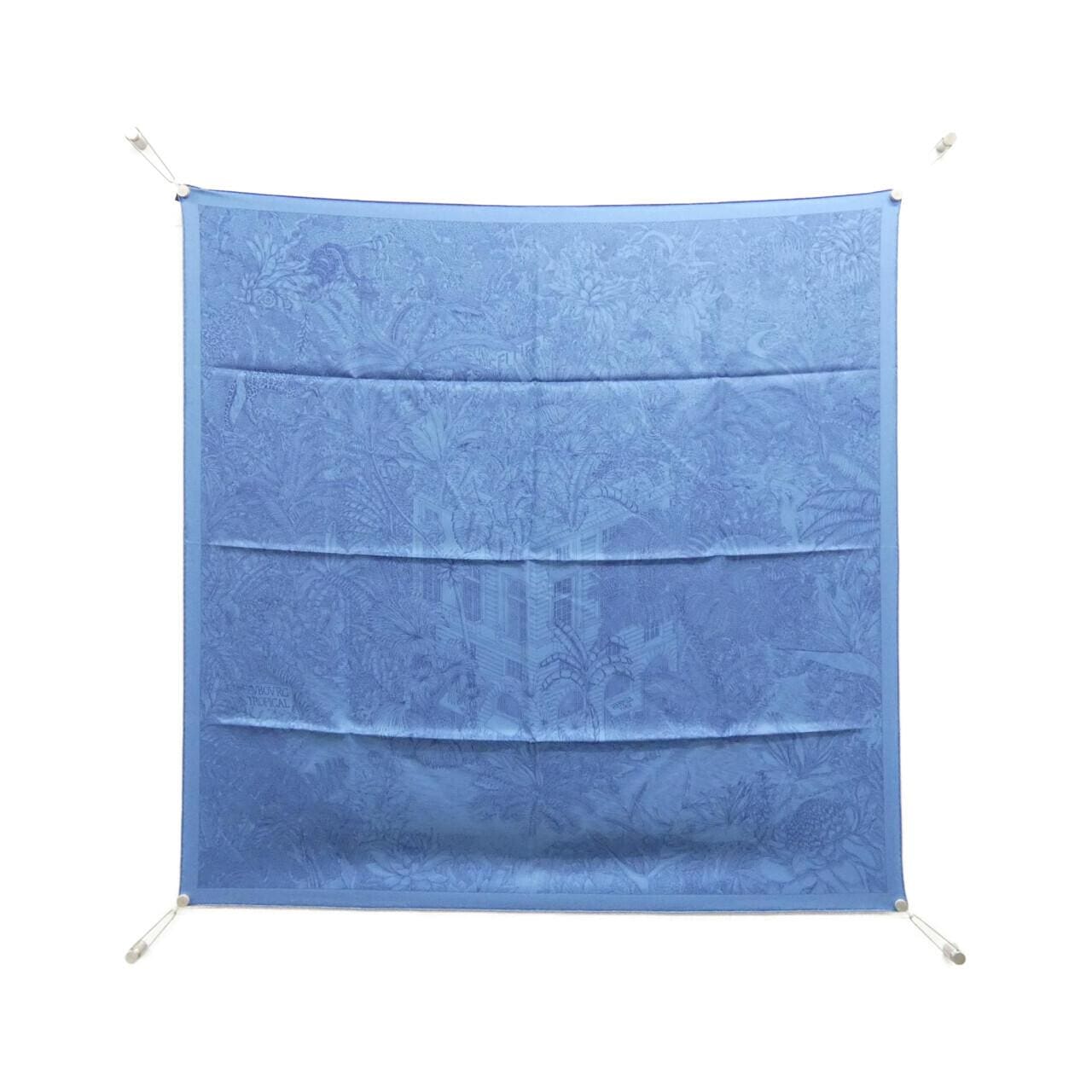 エルメス FAUBOURG TROPICAL カレ 003602S スカーフ