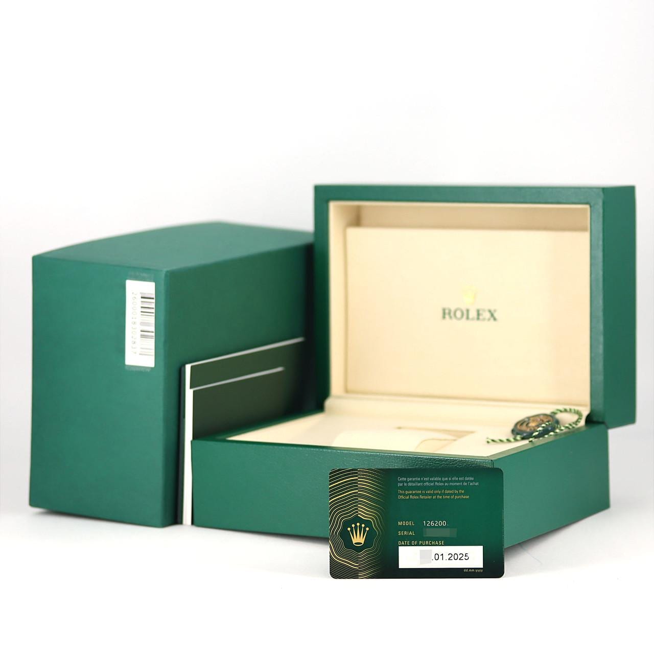 ロレックス デイトジャスト 126200 SS 自動巻 ランダム番