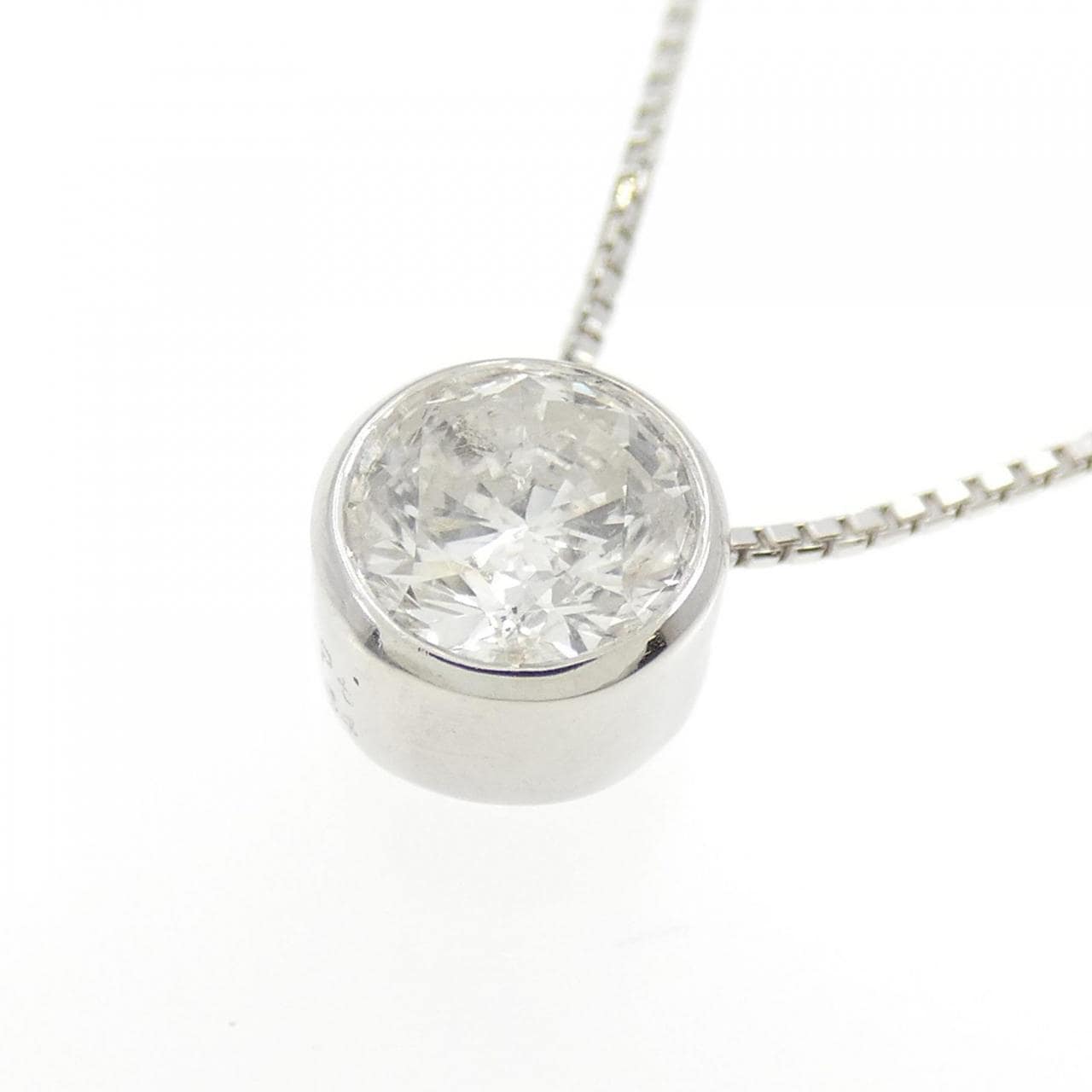 PT Solitaire Diamond Necklace 0.64CT