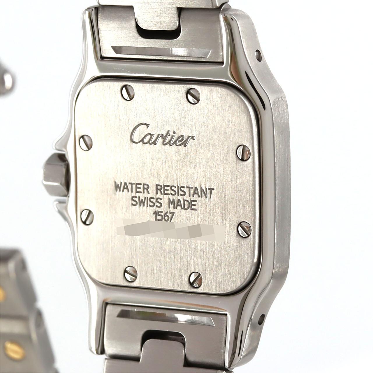 Cartier カルティエ レディース サントスガルベSM W20012C4