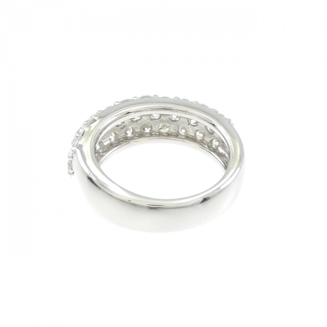 PT900 パヴェ ダイヤモンド ピンキーリング 1.00CT