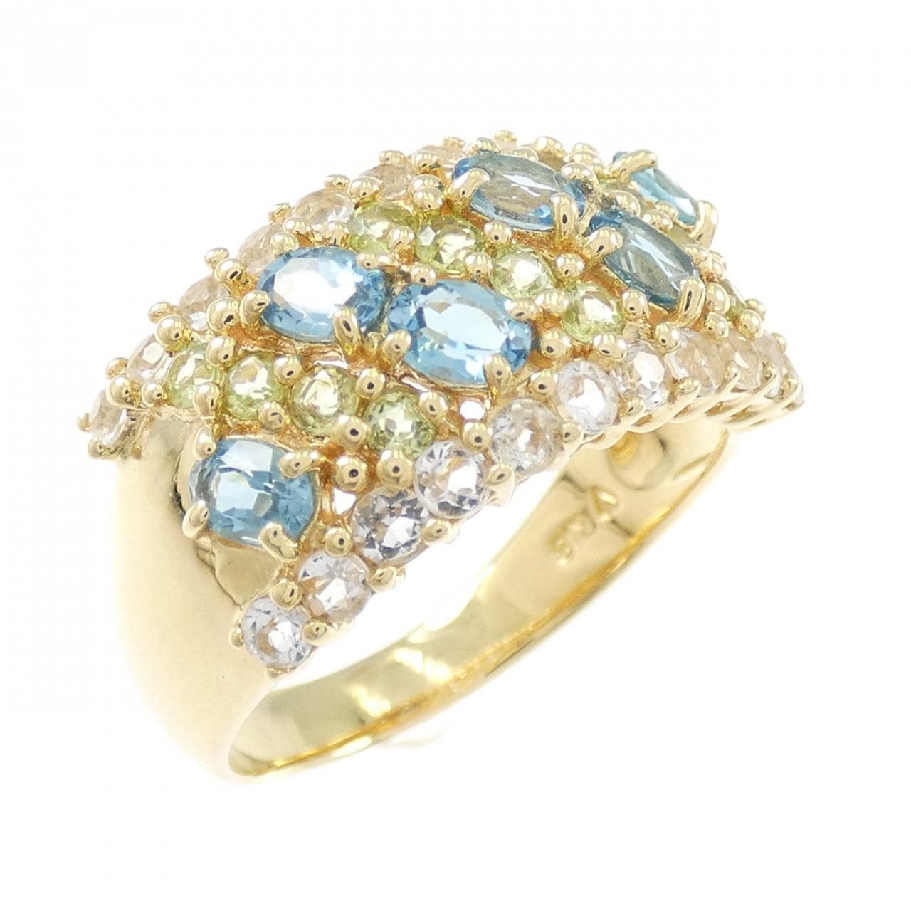 K18YG トパーズ リング