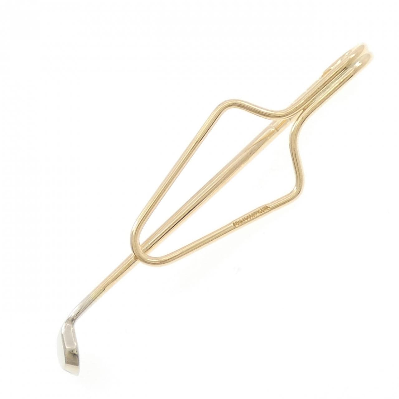 TIFFANY 750YG/750WG tie clip