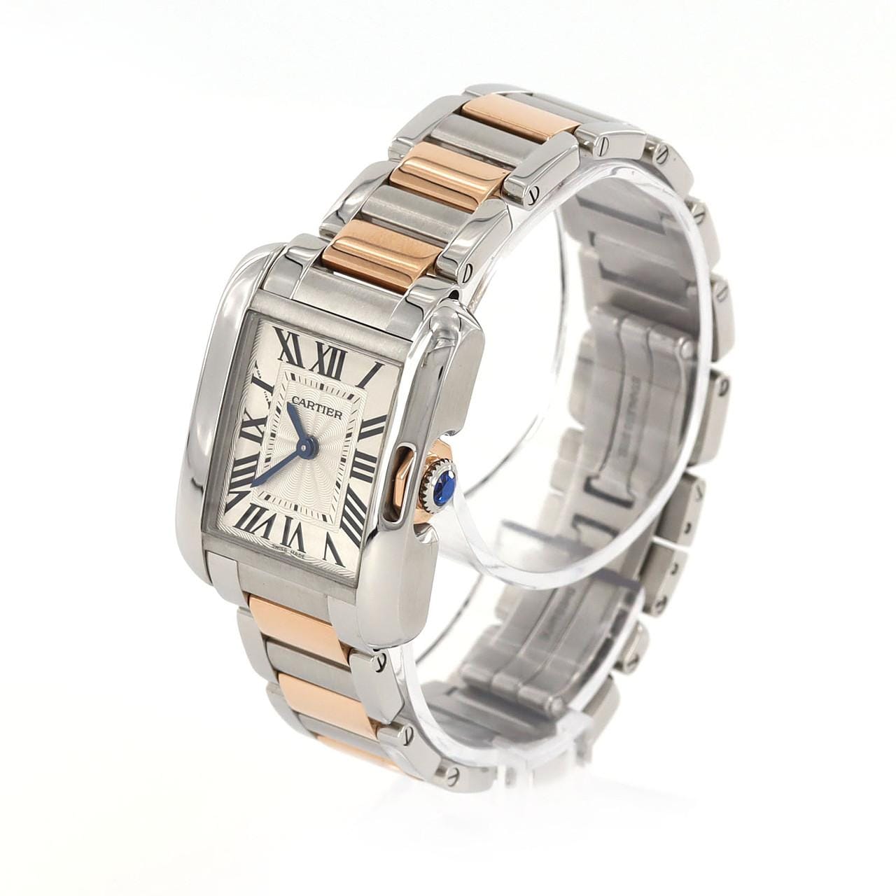 Cartier Tank Anglaise SM PG Combi W5310036 SSxPG Quartz