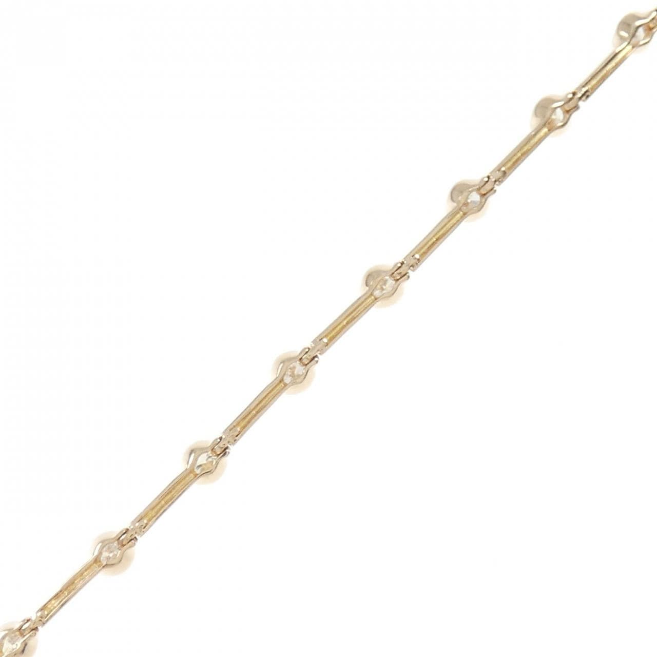 K18PG Diamond bracelet 1.18CT