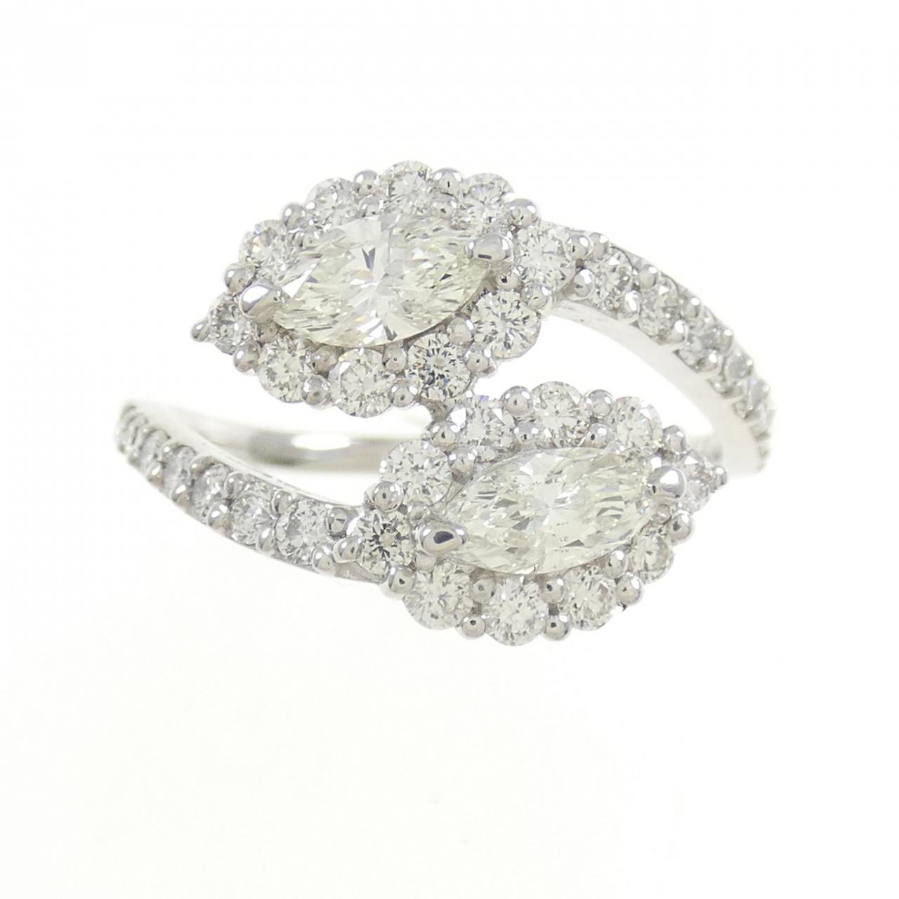 【新品】PT ダイヤモンド リング 0.52CT