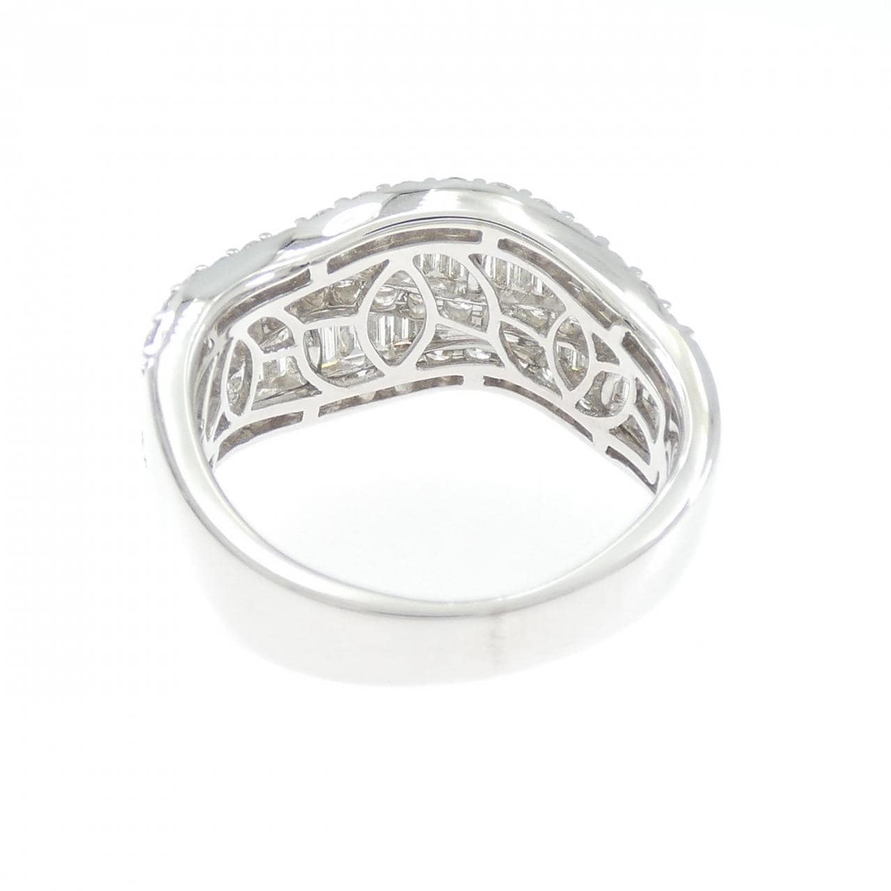 K18WG ダイヤモンド リング 1.47CT