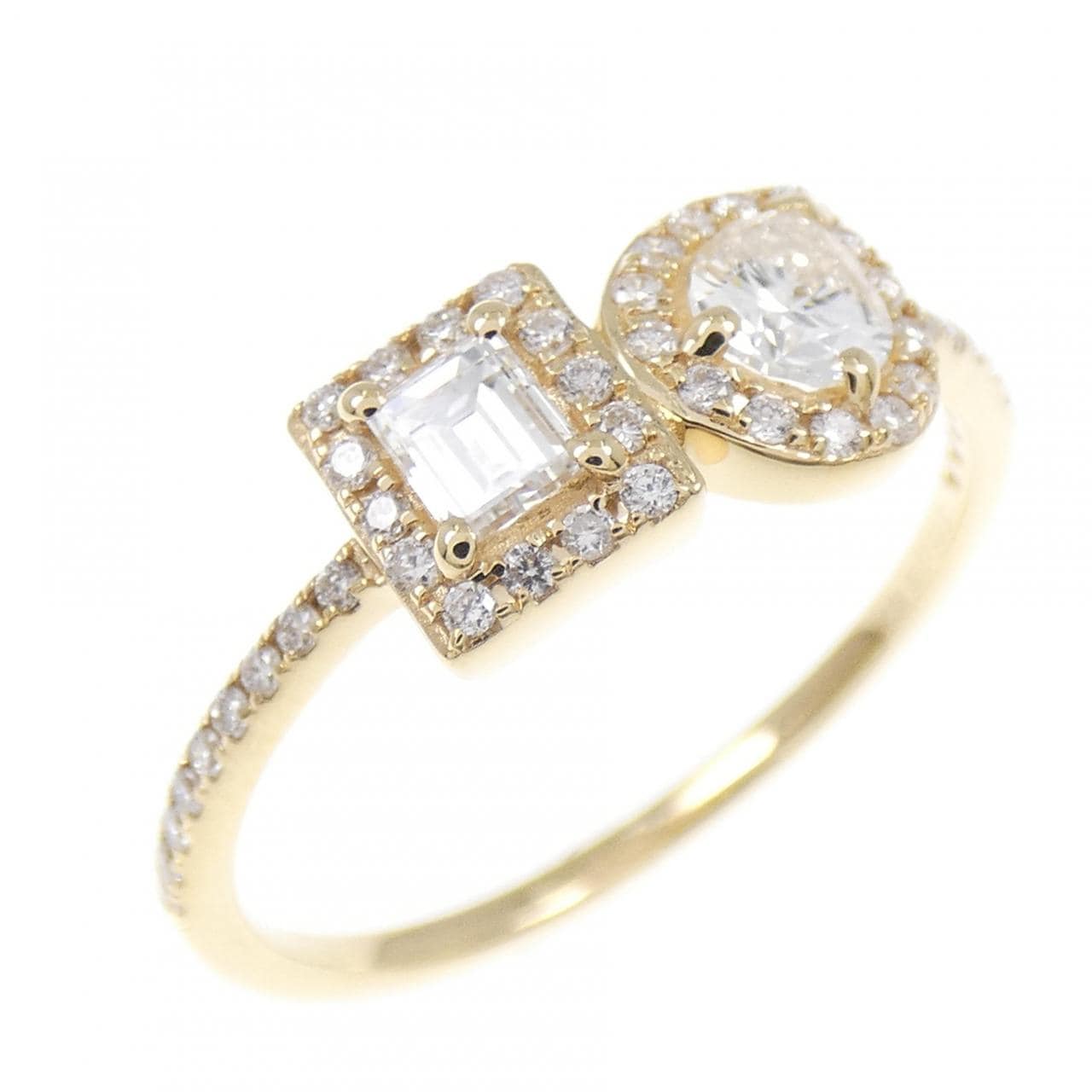 【新品】K18YG ダイヤモンド リング 0.17CT