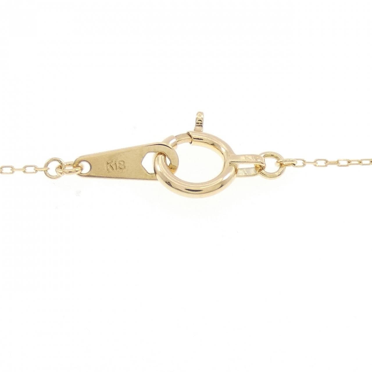 K18YG クロス ネックレス