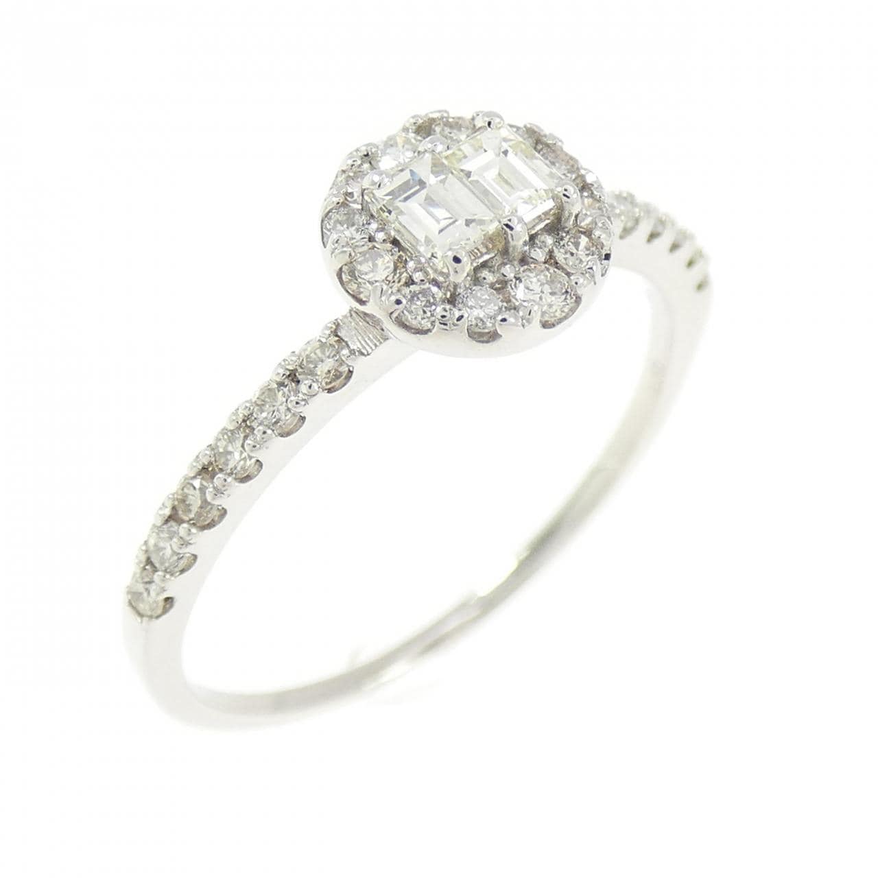 PT950 ダイヤモンド リング 0.30CT