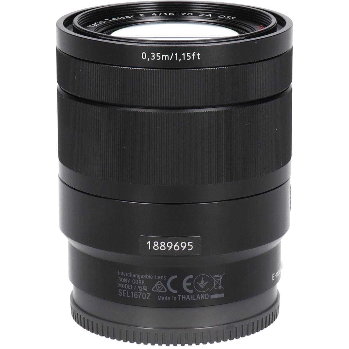 Ｅ１６－７０ｍｍ　Ｆ４ＺＡ　ＯＳＳ（ＳＥＬ１６７０Ｚ）