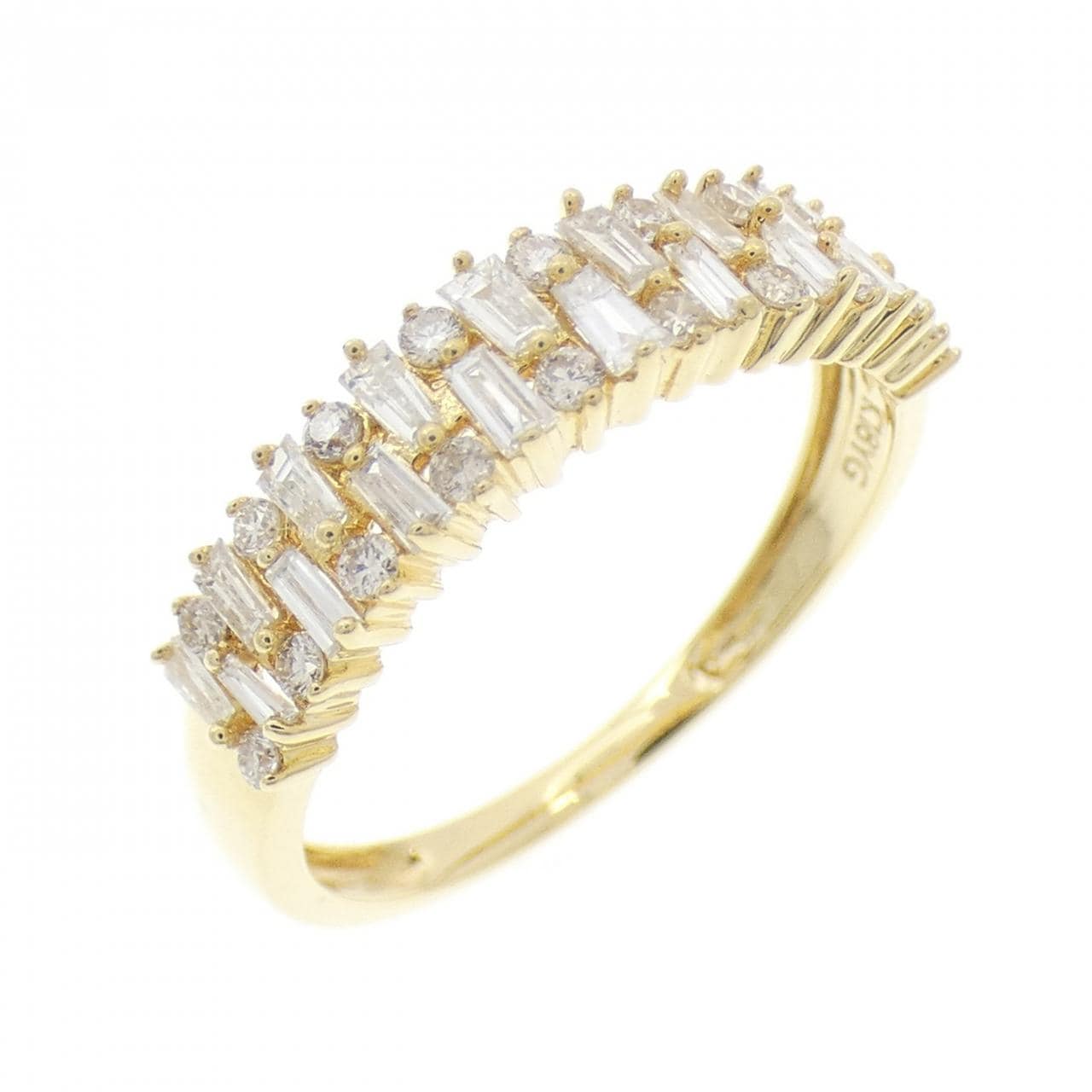 K18YG ダイヤモンド リング 0.50CT