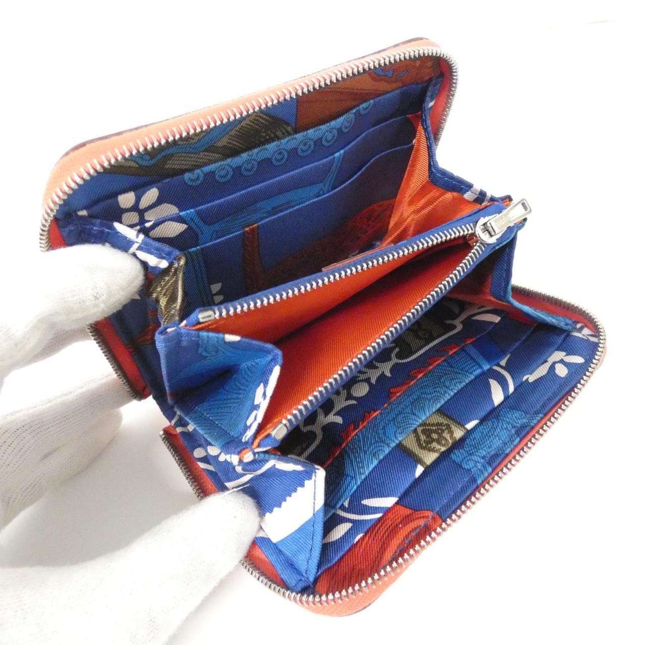 エルメス ETRIERS REMIX シルク イン コンパクト 082355CK 財布