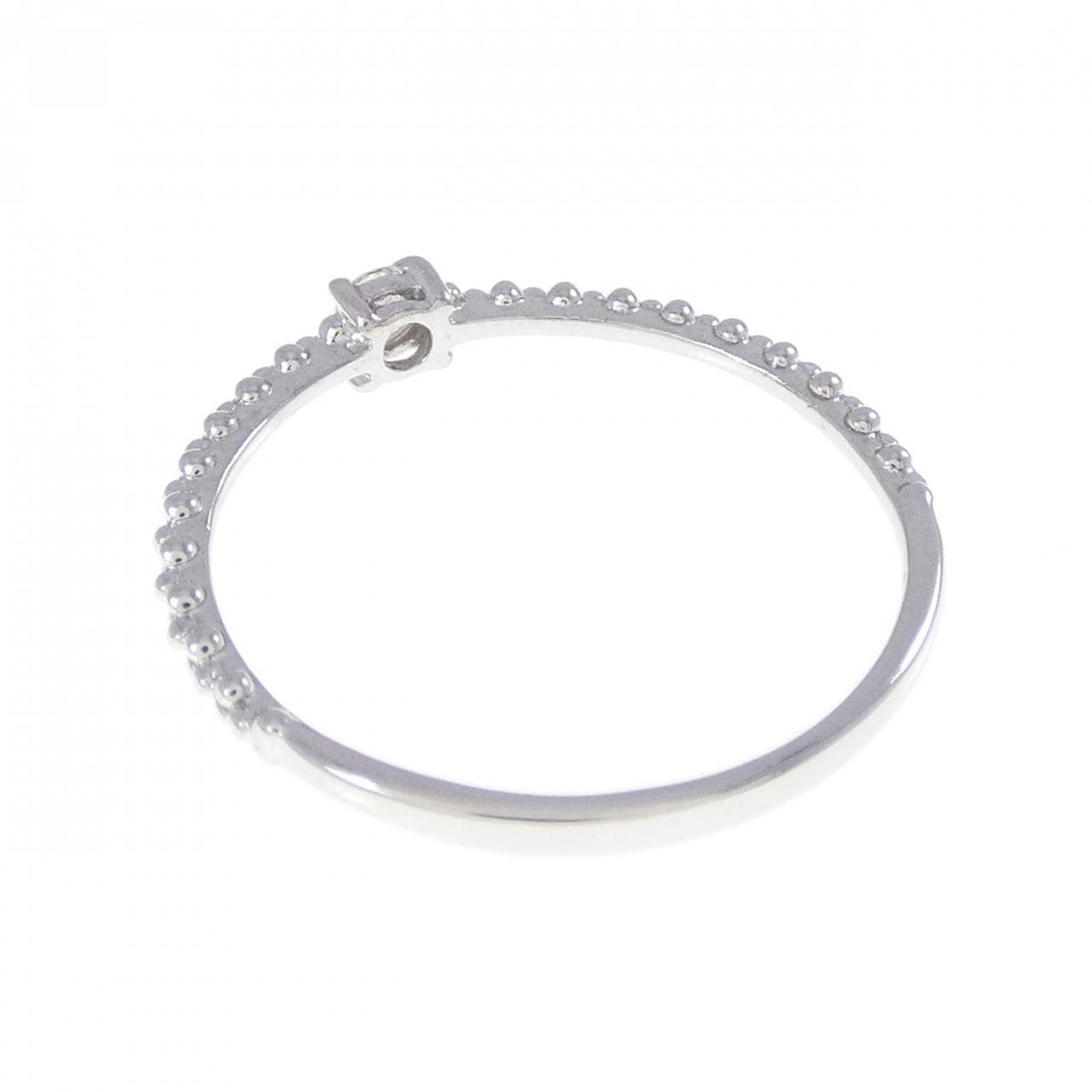 K10WG ダイヤモンド リング 0.06CT