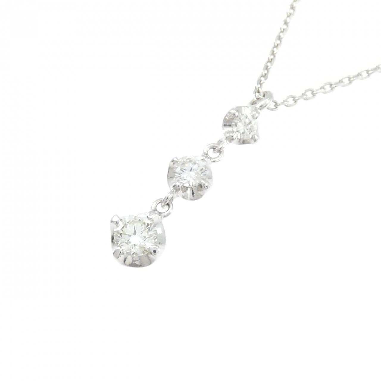4゜C ダイヤモンド ネックレス 0.25CT