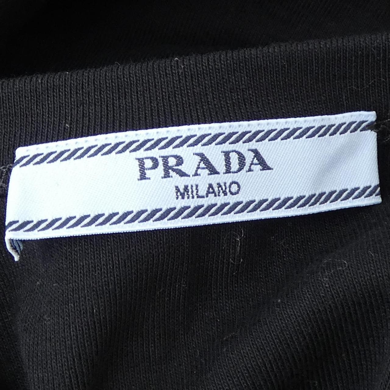 プラダ PRADA トライアングルロゴ リブニット ジャージー タンクトップ 39546X S222 10Z0 タンクトップ