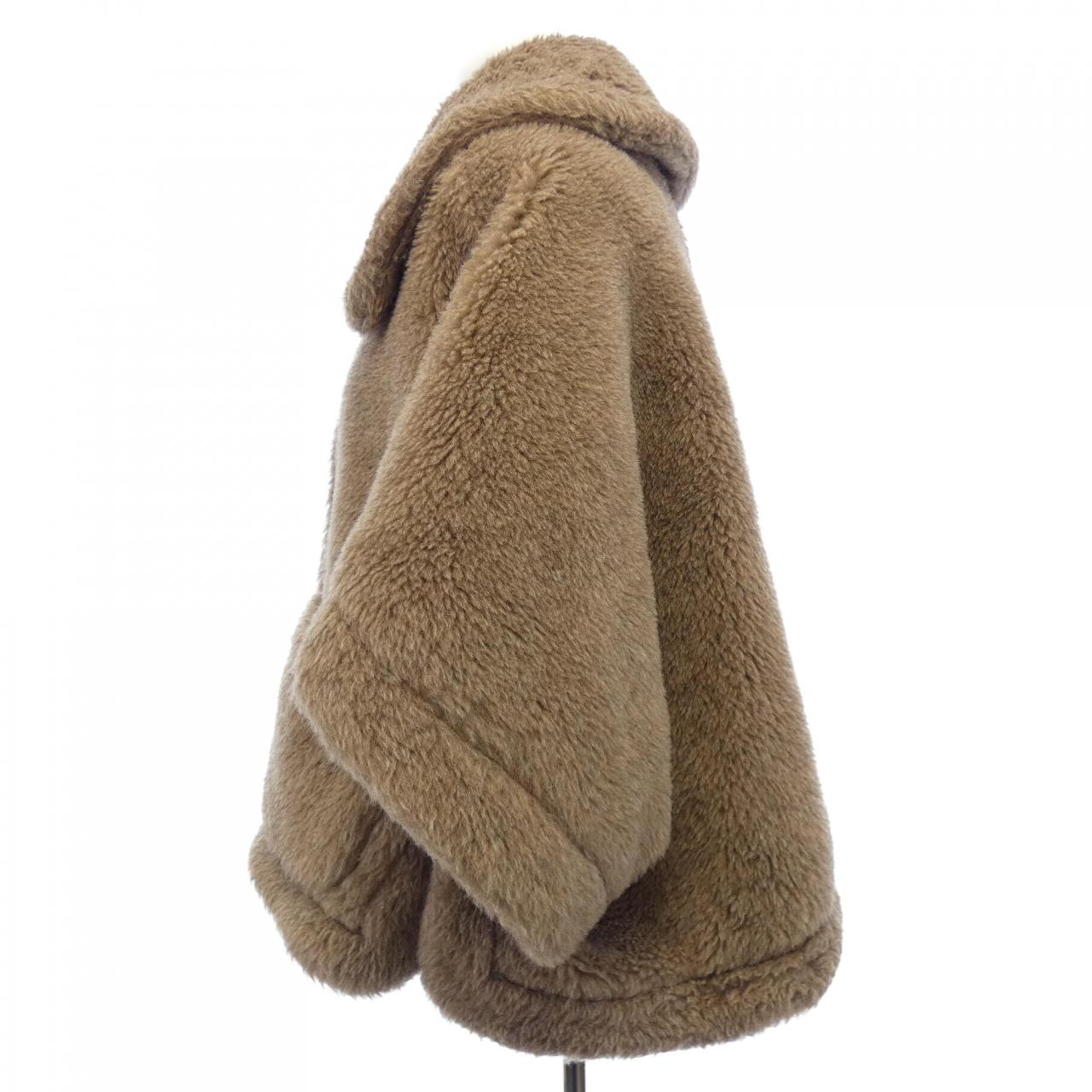 マックスマーラ Max Mara TERZO 473618 テディベア ケープ