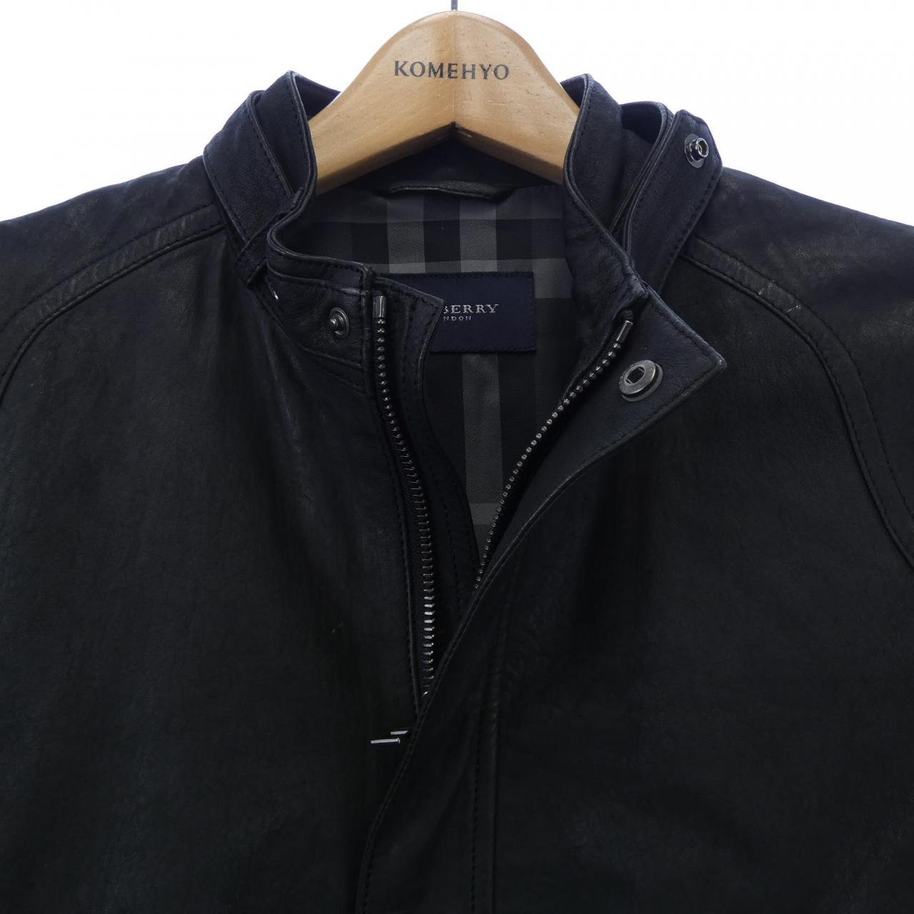 BURBERRY LONDON BURBERRY LONDON LEATHER JACKET