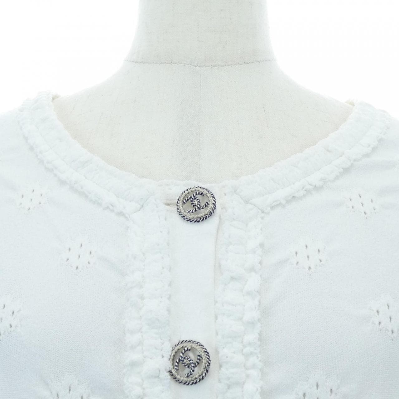 シャネル CHANEL P40395K02942 カーディガン