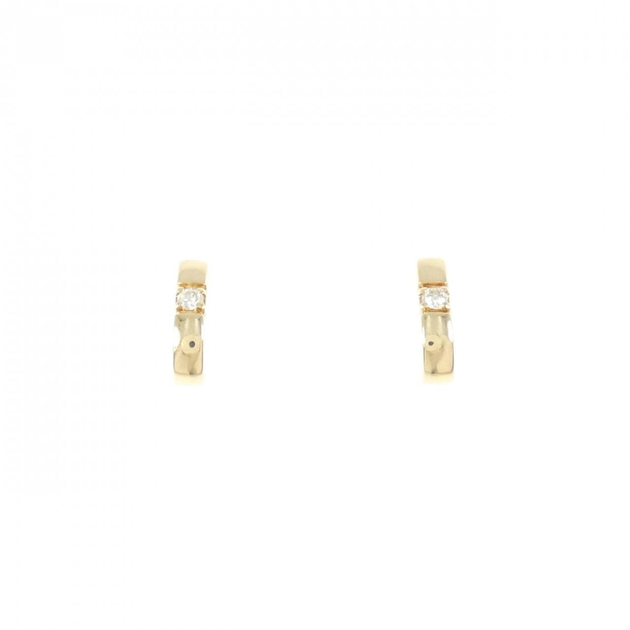 K18YG Diamond earrings