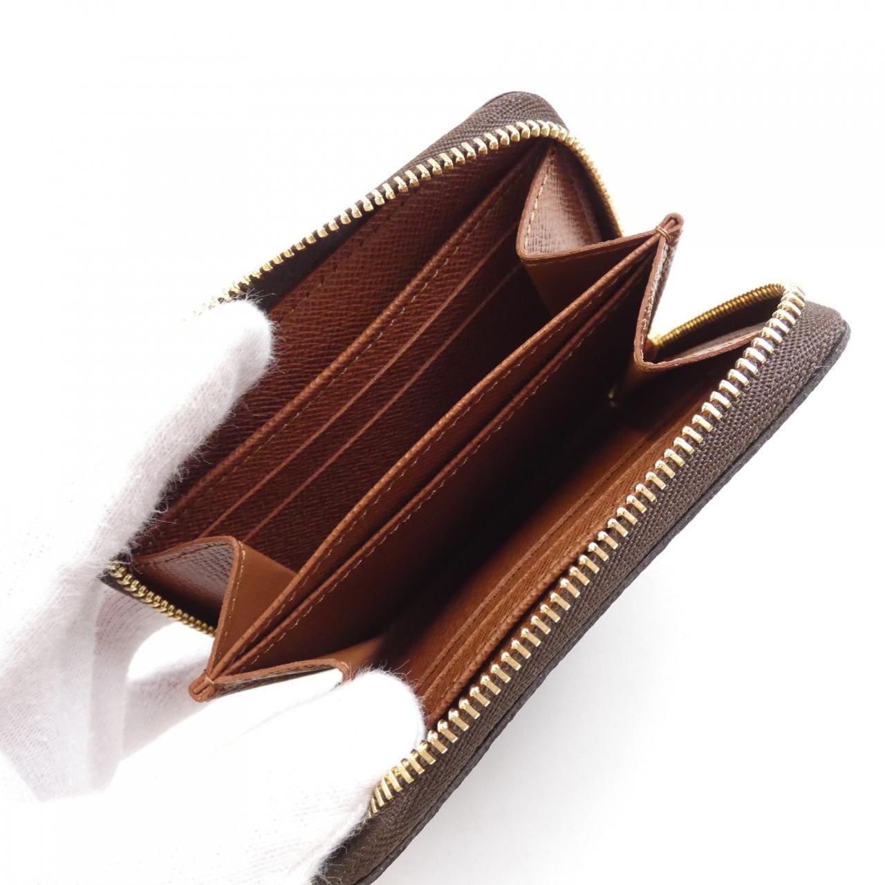 LOUIS VUITTON Monogram拉链零钱包 M60067 零INCASE