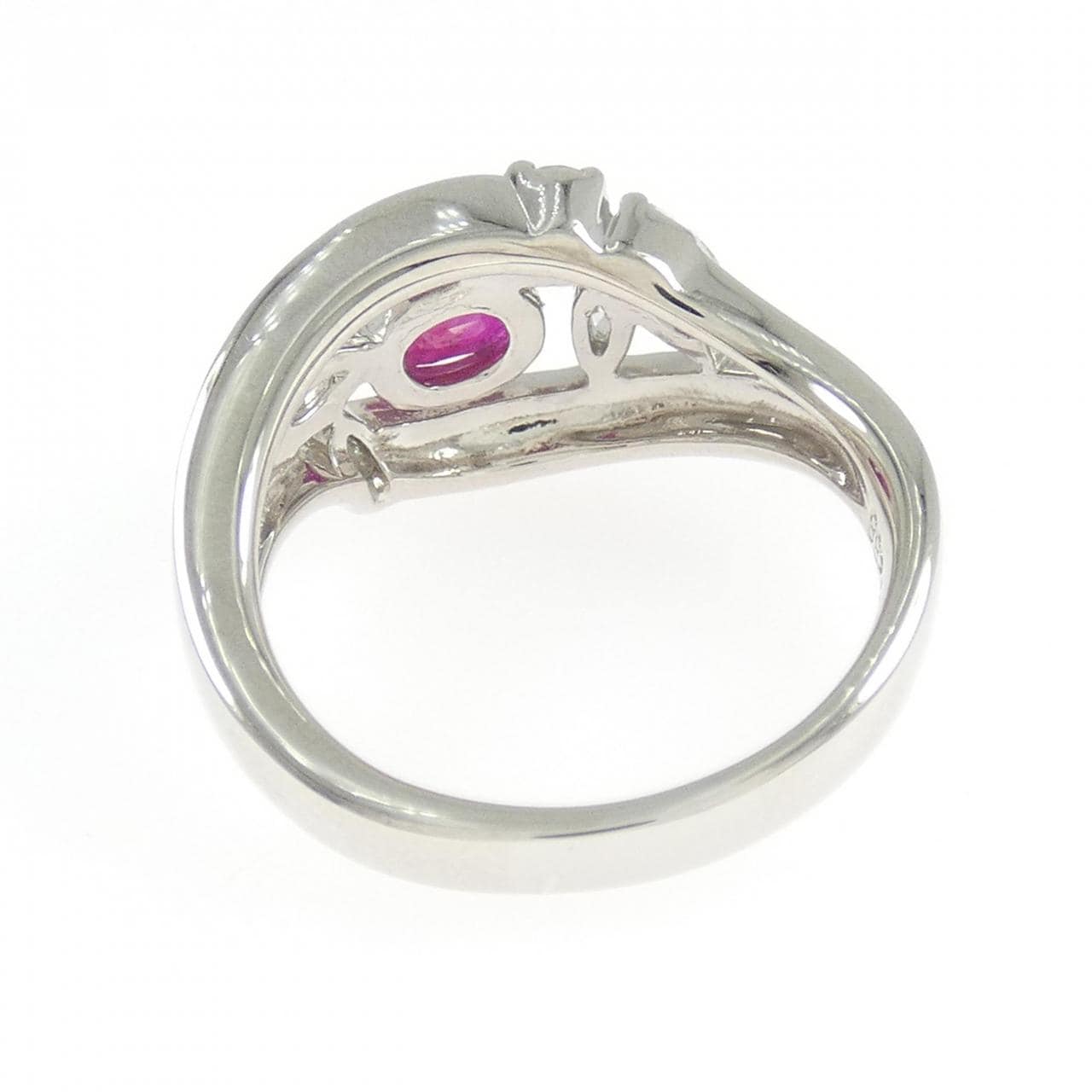 PT900 ルビー リング 1.09CT