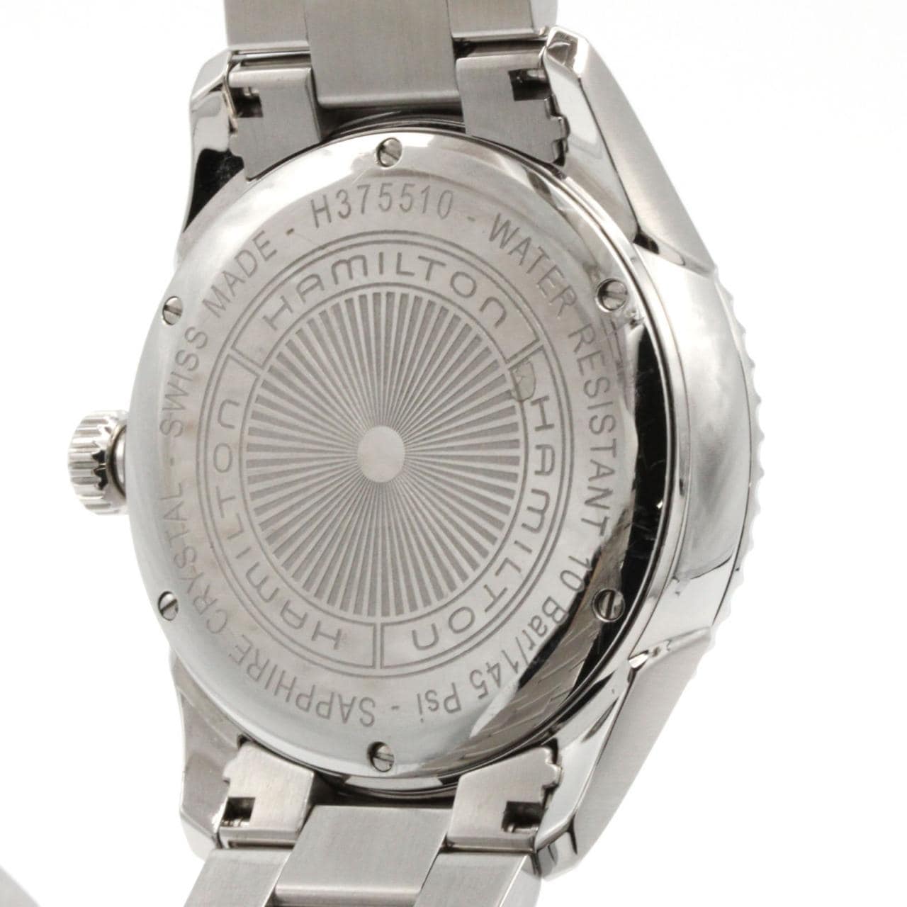 ハミルトン ジャズマスター シービュー デイデイト H375510/H605375103 SS クォーツ